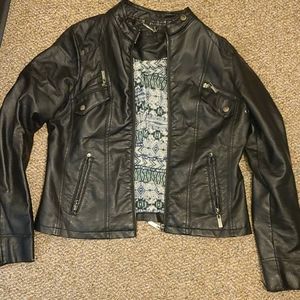 Pleather jacket